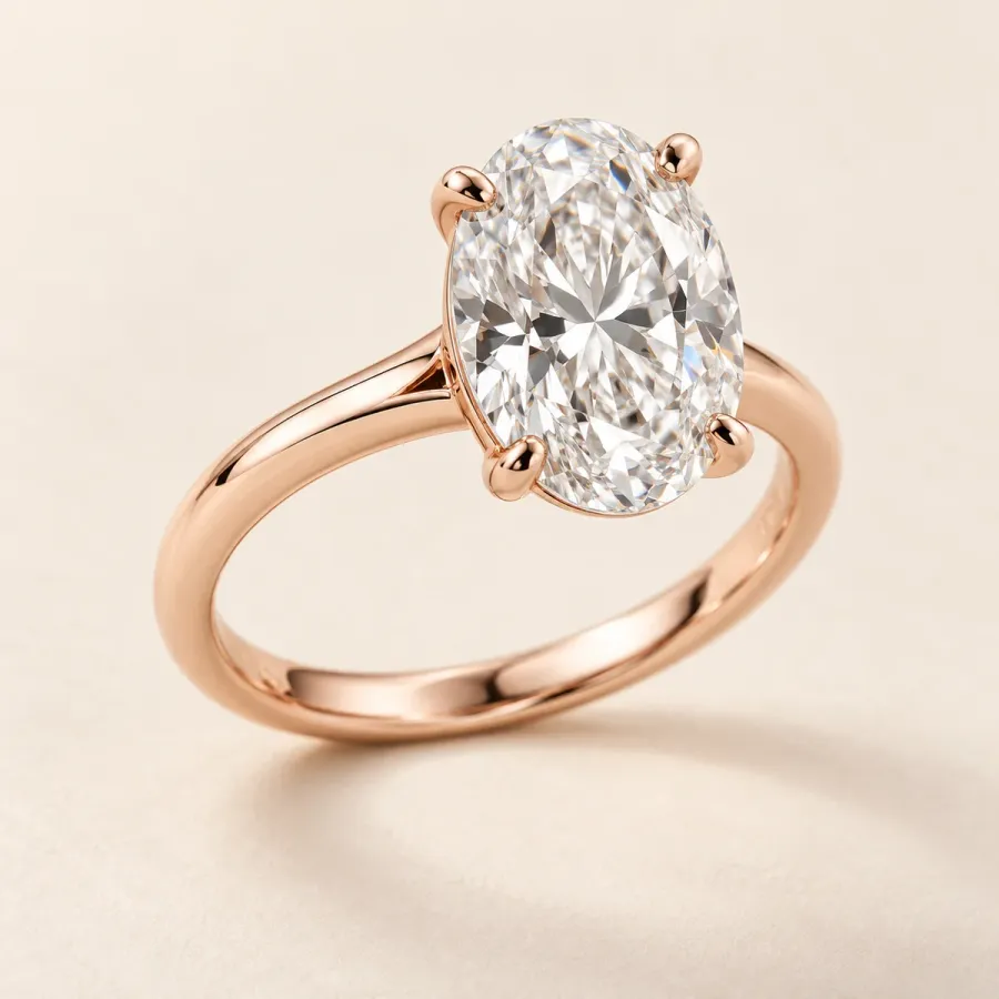 Rose gold solitaire ring inspiration